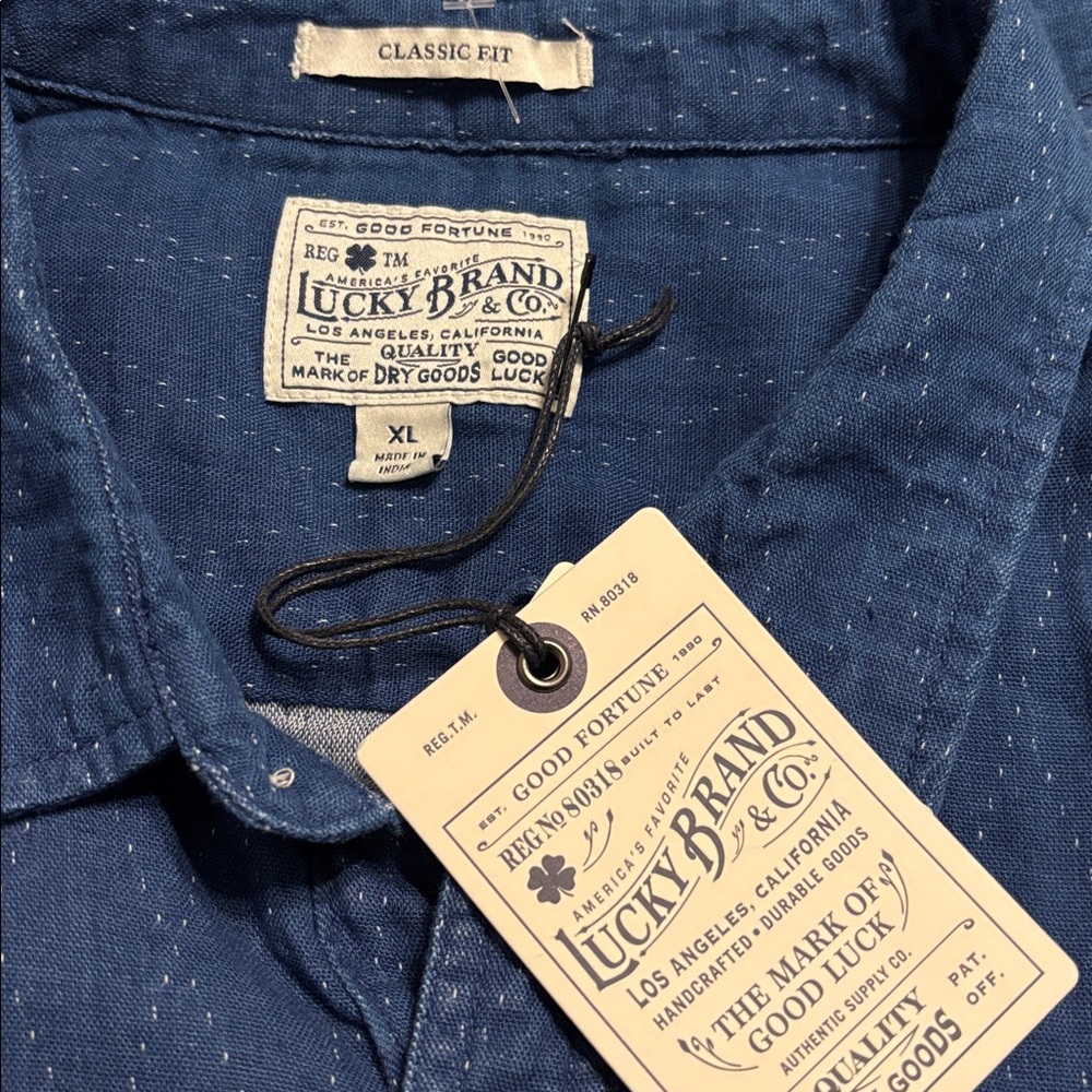 Lucky Brand Mason Work Wear Shirt - Picture 9 of 13